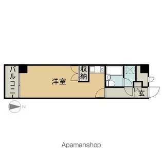 エスパシオ大町【705号室】の間取り