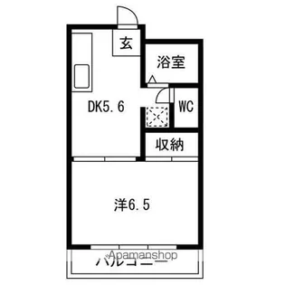 ウインズ庄内【302号室】の間取り