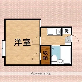 ルソール【3階】の間取り