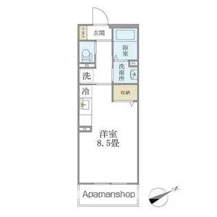 カサヴェルデ【2階】の間取り