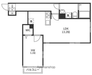 S−FLAT Ⅴ【1階】の間取り