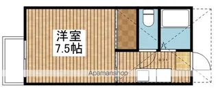 コーポ・セラヴィ【202号室】の間取り