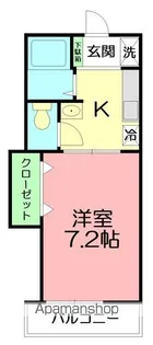 ウィンズパル【203号室】の間取り