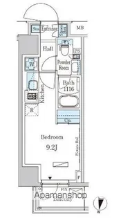 パークアクシス成増二丁目【8階】の間取り
