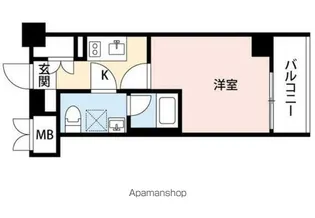 SQUARE CITY YOKOHAMA NEGISHI【2階】の間取り