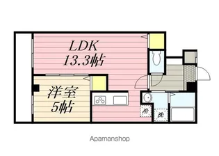 ヴィクトリア【1階】の間取り