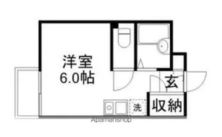 吉祥寺ボーディングハウス【304号室】の間取り