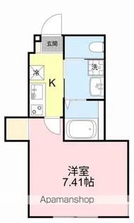 メゾン・ド・フィーユ【1階】の間取り