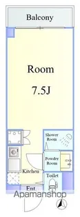 上野スカイハイツ【4階】の間取り