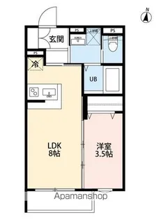 ROBOT HOME 習志野Ⅱ【3階】の間取り