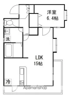 グランピリエ【3階】の間取り