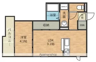 DCREST藤枝ST【2階】の間取り