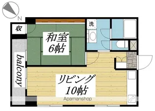 ハイネス国分寺ルミエール【5階】の間取り