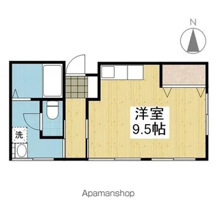 ネクサス衣山Ⅱ【203号室】の間取り