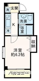 WOODY【4階】の間取り