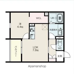 プライムシールド寺崎町【3階】の間取り