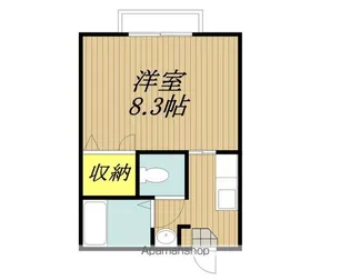 シャーメゾンシロタB【203号室】の間取り