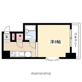 ベルネージュ【301号室】の間取り