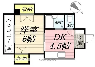 メゾンソルティ【303号室】の間取り