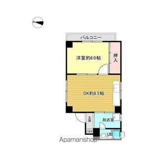 中村ビル【2階】の間取り