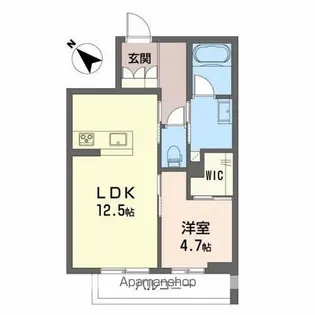 グランシア【1階】の間取り