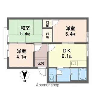 藤ハイツ【103号室】の間取り