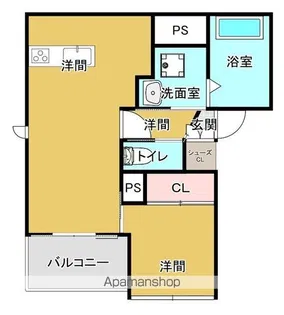 PHOENIX−HAL【1階】の間取り