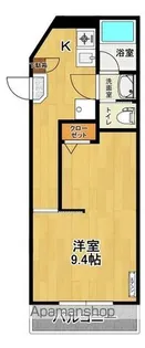 福島県郡山市朝日1丁目【マンション】の間取り