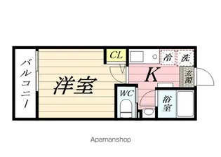 (仮称)平安町二丁目アパートメント【203号室】の間取り