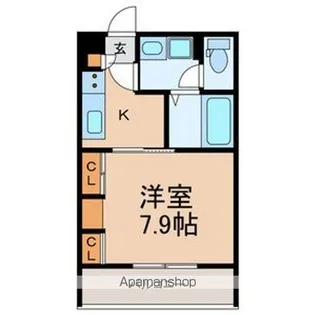 ハルホ東船橋【1階】の間取り