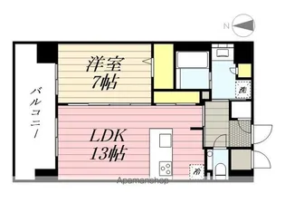 SーRESIDENCE大手門AWESOME【10階】の間取り