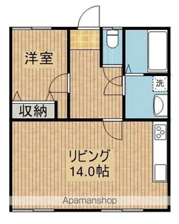 ベルゾーネ【2階】の間取り