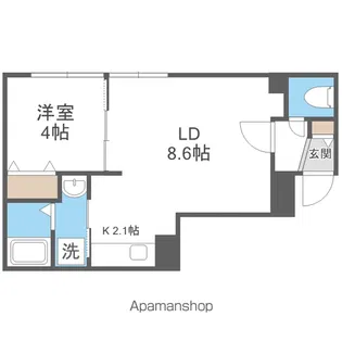 スプレンドール【1階】の間取り