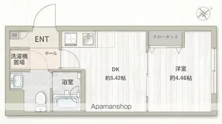 フラシア東武練馬【1階】の間取り