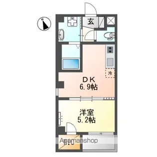 グランチェスタ【3階】の間取り