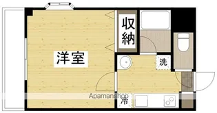 ベルメゾン山田Ⅰ号館【3階】の間取り