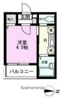 メルディア柴又B【2階】の間取り