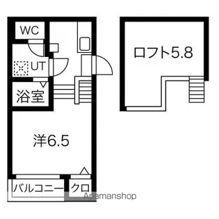 パルティーレ【105号室号室】の間取り