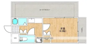 HK大池【4階】の間取り