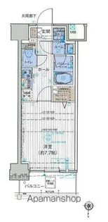 オーキッドレジデンス森下【3階】の間取り