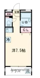 ピュアハウス経堂【1階】の間取り