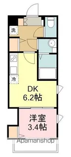 クラウド土樋【4階】の間取り