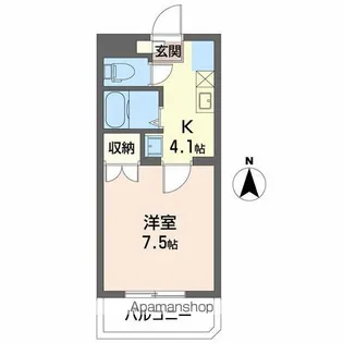グランドステータスフリーダム【3階】の間取り