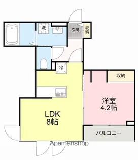 カンターレ 宮城の萩【1階】の間取り
