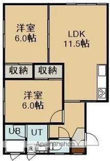 ハイツピリカ【102号室】の間取り