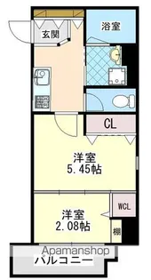 R-LINK南福岡【6階】の間取り