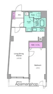 アーバンパーク代官山Ⅰ【2階】の間取り