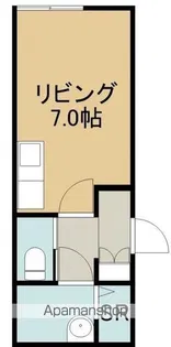ANNE JUDE【1階】の間取り