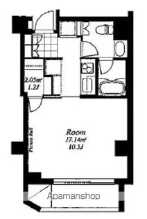 フレンシア外苑西 Ⅰ【6階】の間取り