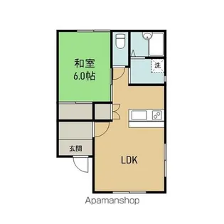 プレビオT【102号室】の間取り
